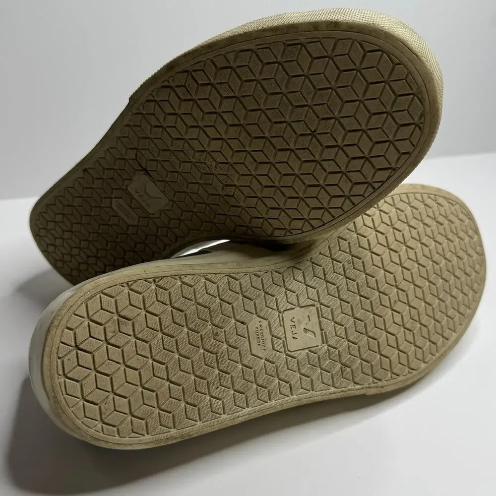 Veja Silver and Gray Women's Sneakers - Picture 5 of 6